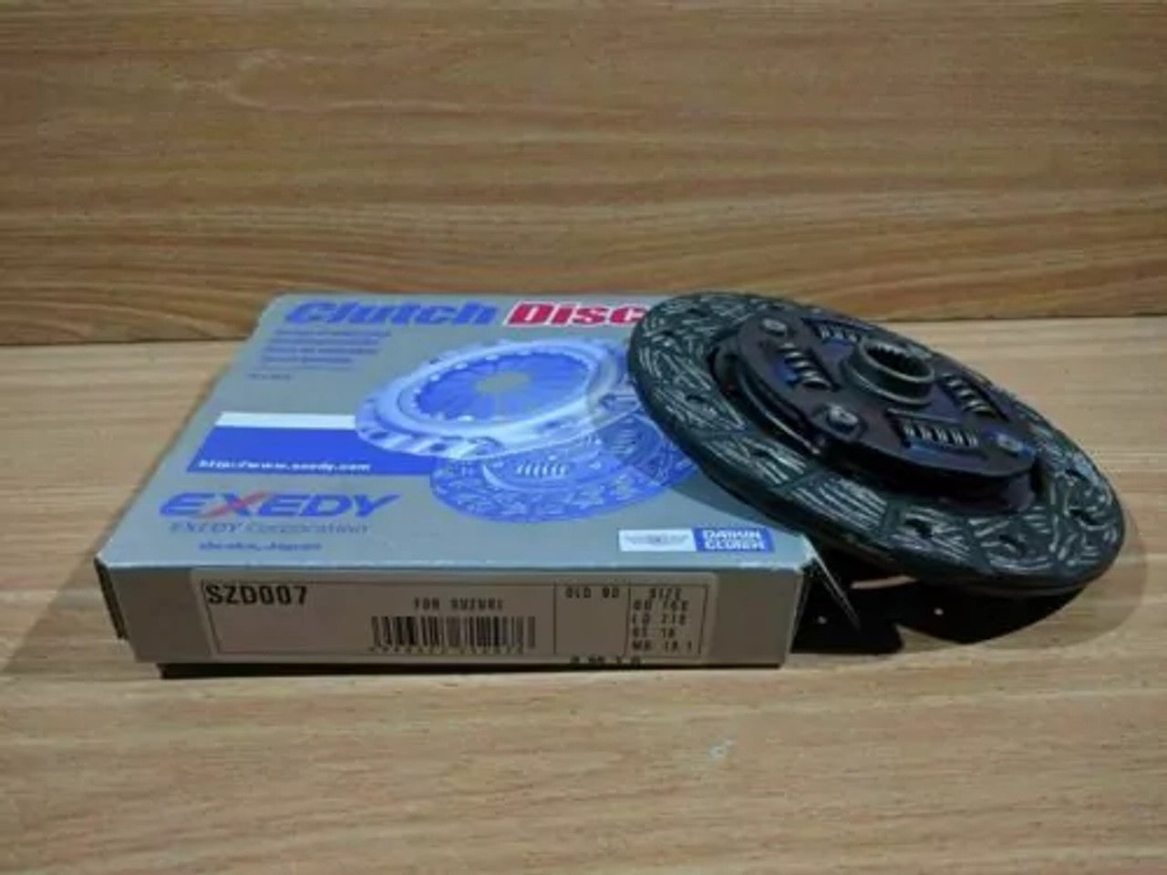 Clutch Disc fits Suzuki Forsa Kei Swift Chevrolet Sprint SA310 AA41 1000cc SZD007 View Front