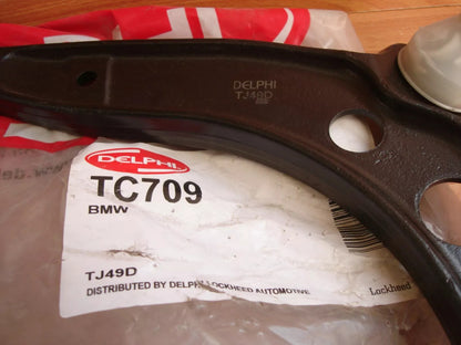 Control Arm and Ball Joint Assembly Front Left Lower fits BMW E30 TC709 View Rear