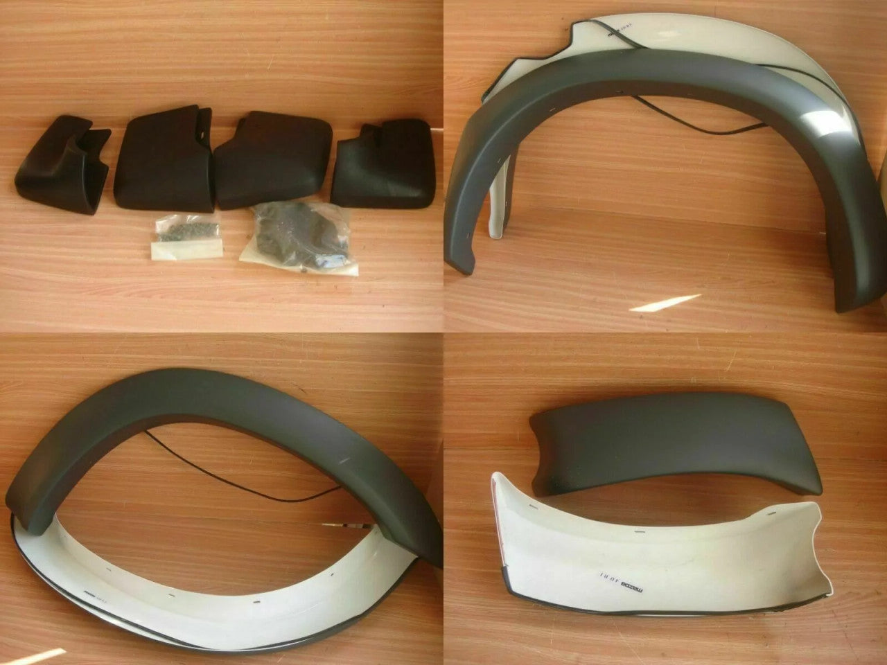 Fender Wheel Arch Mud Flaps fits Mazda Bravo Fighter Proceed B2500 UN Genuine UH90-V3-120 View Front