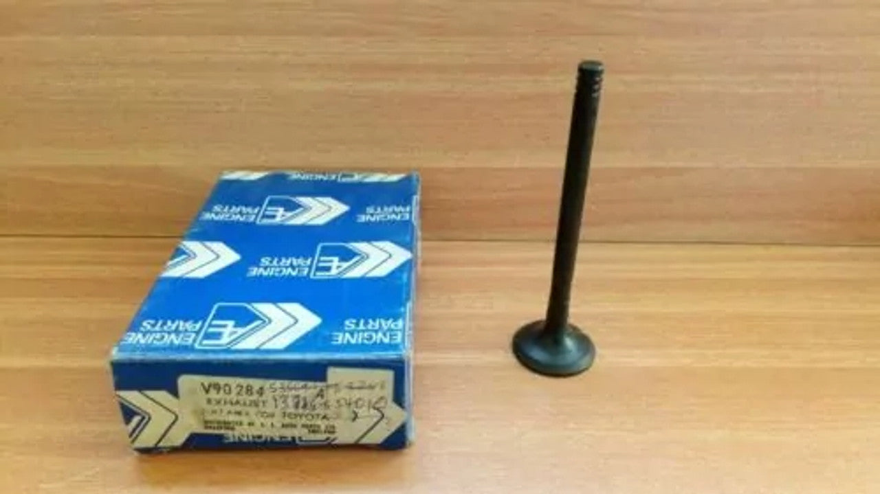 4x Exhaust Valves fits Toyota Dyna Land Cruiser Hilux Hiace Diesel L engines 2L V90284 View Front