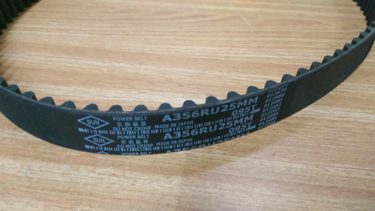 Timing Belt fits Daihatsu Applause Charade Pyzer Rocky Feroza HD engines W95TR25SUN View Front