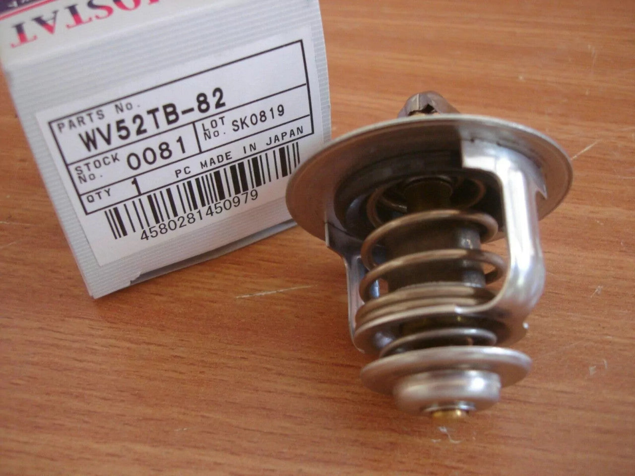 Thermostat fits Toyota Altezza Lexus IS Supra Hilux 4 Runner 1GFE 1UZFE 3VZFE WV52TB-82 View Rear