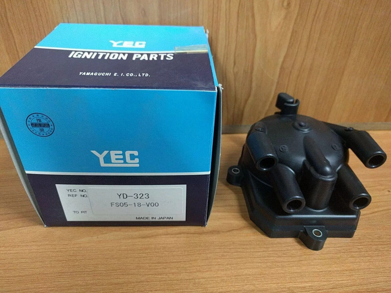 Distributor Cap fits Mazda 626 MX6 GE FP FS Engines YD323 View Front